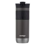 Contigo Byron Vacuum-Insulated Stainless Steel Travel Mug with Leak-Proof Lid, Reusable Coffee Cup or Water Bottle, BPA-Free, Keeps Drinks Hot or Cold for Hours, 20oz 2-Pack, Sake & Blue Corn