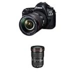 Canon EOS 5D Mark IV Full Frame Digital SLR Camera with EF 24-105mm f/4L IS II USM Lens Kit with Canon EF 16–35mm f/2.8L III USM Lens