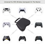 Flyekist Controller Case Compatible with Nintendo Switch Pro Controller, PS5, PS4, Xbox Controller and More Hard Protective Cover Travel Carrying Case Portable Storage Bag