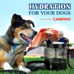 Dog Travel Water Bottle 54OZ, Travel Water Bowl for Dogs Portable Dog Water Dispenser for Outdoor Hiking,Camping, Road Trips, Dog Park Large Capacity Dog Travel Accessories BPA Free