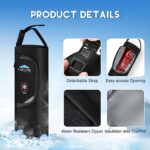 Golf Cooler Bag Insulated Cooler Bag for Golfers Small Beer Cooler for Travel Camping Outdoor Sports, Holds 2 Beer Cans