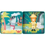 Stephen Joseph, Travel Tin Magnetic Dress Up, Shark and Tiger