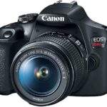 Canon EOS Rebel T7 DSLR Camera Bundle with Canon EF-S 18-55mm f/3.5-5.6 is II Lens + 2X 32GB Memory Cards + Filters + Preferred Accessory Kit (Renewed), Black