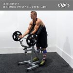 Valor Fitness CB-11 Standing Arm Curl Station for Strength Training w/Pivot and Contoured Arm Rest