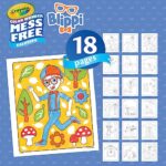 Crayola Color Wonder Blippi, Mess Free Coloring Pages & Markers, Gift for Kids, Ages 3, 4, 5, 6