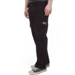 UNIONBAY mens Survivor Iv Relaxed Fit Cargo – Reg and Big Tall Sizes Casual Pants, Black, 34W x 32L US