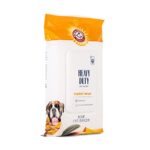 Arm & Hammer for Pets Heavy Duty Multipurpose Bath Wipes for Dogs, Travel Size, Mango Scent | All Purpose Dog Wipes Remove Odor & Refresh Skin for Pets | 30 Ct Pack of Travel Pet Wipes
