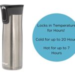 Contigo West Loop Stainless Steel Vacuum-Insulated Travel Mug with Spill-Proof Lid, Keeps Drinks Hot up to 5 Hours and Cold up to 12 Hours, 24oz Steel