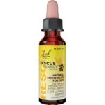 Bach RESCUE REMEDY PET for Cats 10mL, Natural Calming Drops, Stress Relief for Cats & Kittens Caused by Loud Noises, Travel, New Pets & People, Homeopathic Flower Remedy