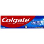 Colgate Cavity Protection Toothpaste, Creat Regular Flavor, Travel Size 1 oz (28g) – Pack of 4