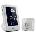 Braun BNC013WH-RC Temperature/Humidity Quartz Alarm Clock