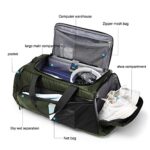 Gym Duffle Bag Waterproof Sports Duffel Bags Travel Weekender Bag for Men Women Overnight Bag with Shoes Compartment