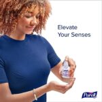Purell Advanced Hand Sanitizer Gel Infused with Essential Oils, Calming Lavender, 2 fl oz Travel-Size Pump Bottle (Pack of 6), 3905-04-EC