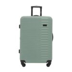 kensie Women’s Hillsboro 4 Piece Luggage & Travel Bags Set, Green Granite