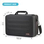 MAYGOZIY Carrying Case for PS5, Hard Shell Travel Case for PS5/PS4 Disc&Digital Edition, Protective Storage Bag Holds Playstation 5 Console, Headset, DualSense Controllers and Other Accessories