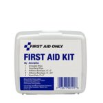 First Aid Only PhysiciansCare On-The-Go Emergency First Aid Kit for Home, Work, and Travel, 13 Pieces