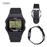 Timex Men’s T75961 Classics Digital Chronograph Black Strap Watch