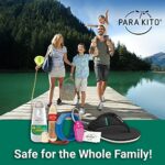 PARAKITO Roll-on Gel Mosquito Repellent for Kids & Adults | w/Vitamin E & Citronella Oil | Travel Size Bug Repellent for Hiking & Camping Accessories | DEET-Free Protection (0.67 oz)
