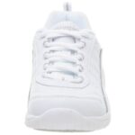 Easy Spirit womens Punter Sneaker, White 130, 8.5 Wide US