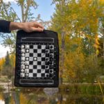 MagBoard by Incremental 3-in-1 Roll-Up Magnetic Travel Games: Chess, Checkers, Backgammon