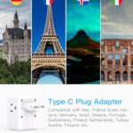 3 Pack European Travel Plug Adapter, One Beat International Power Plug Adapter with 3 Outlets 3 USB Ports(2 USB C), Type C Adapter Travel Essentials for US to Most Europe EU Italy France Germany Spain