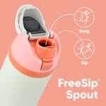 Owala FreeSip Insulated Stainless Steel Water Bottle with Straw for Sports, Travel, and School BPA-Free Sports Water Bottle, 24 oz, Camo Cool