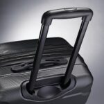 Samsonite Omni Pc Hardside Expandable Luggage with Spinner Wheels, Black, 2-Piece Set (20/28)