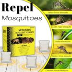 Mosquito Repellent Pouches – Outdoor, Indoor, Travel Size | 30-Day Protection, Non-Toxic & Plant-Based | Safe for Kids, Pets | Patio, Camping, Yard Defense,12PCS